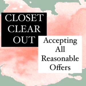 Huge Estate/Closet Clear Out Sale!